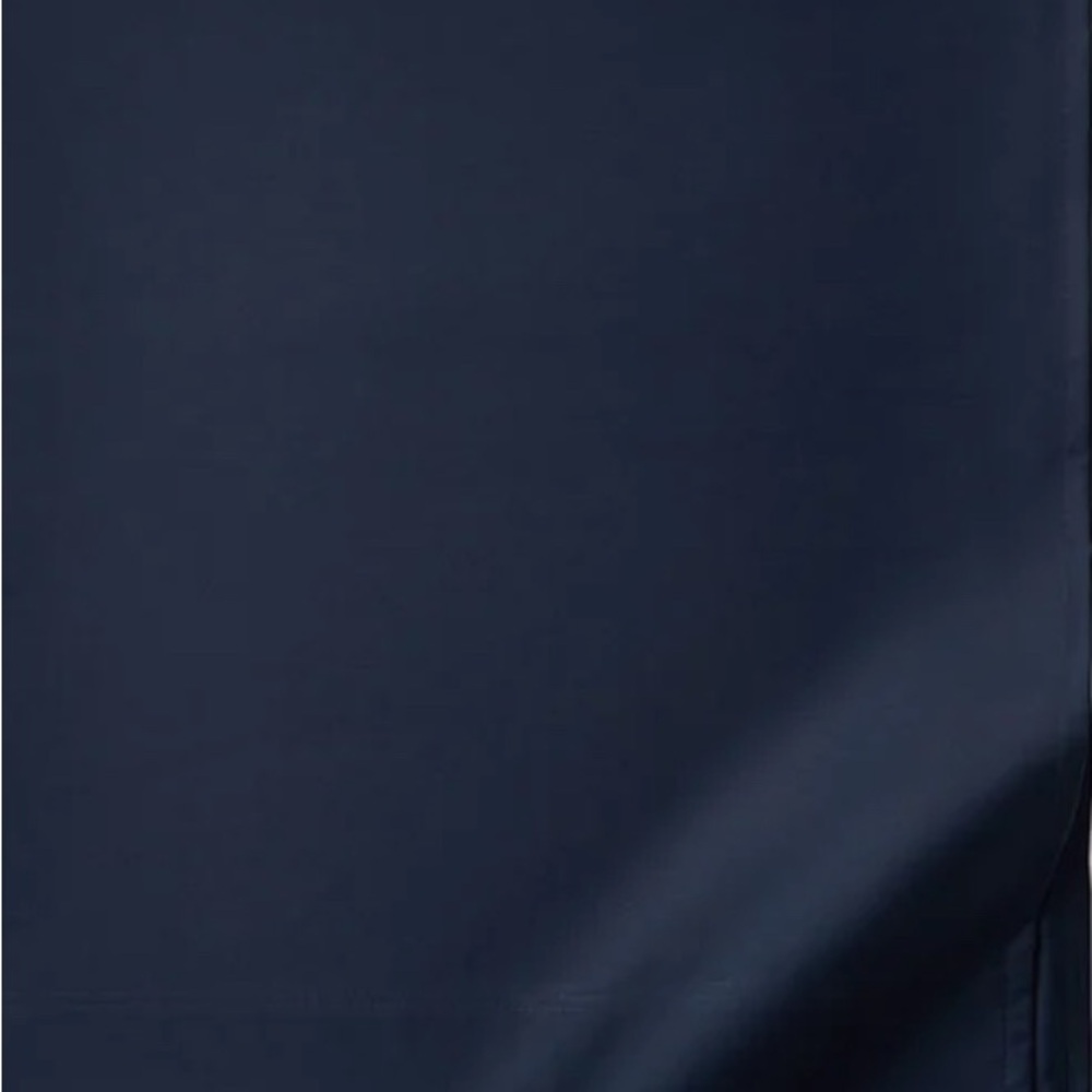 The Company Store Legends Hotel Supima Percale, King Flat Sheet Navy, NWT